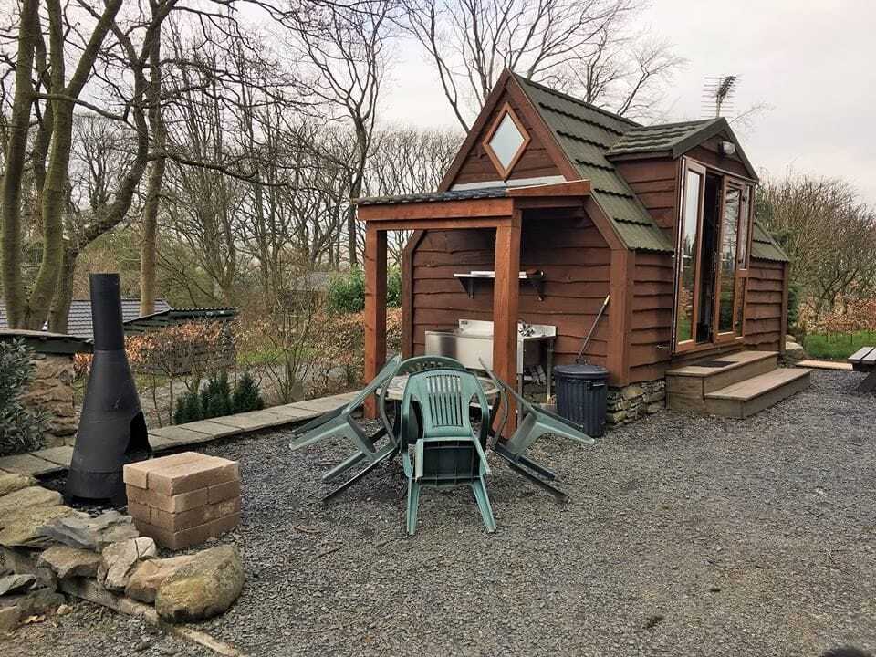 Cartmel Camping Pod Грейндж-овер-Сандс Экстерьер фото